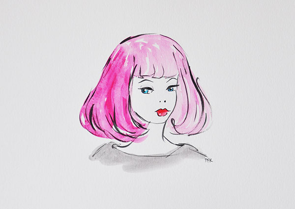 600x426 National Barbie Doll Collectors Convention Painting On Wacom Gallery - Barbie Doll Painting