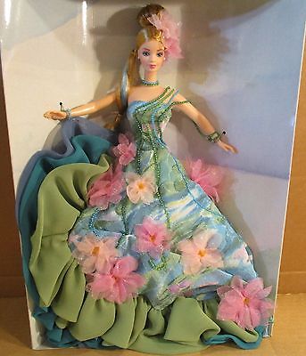 343x400 Water Lily Barbie Doll Limited Edition Inspired By The Painting - Barbie Doll Painting
