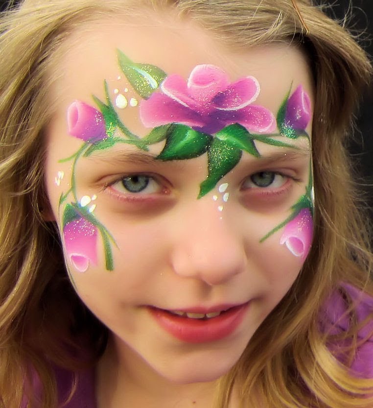 Barbie Face Painting at PaintingValley.com | Explore collection of
