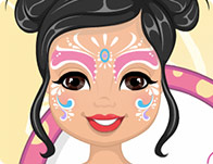 196x151 Shelly's Face Painting - Barbie Face Painting