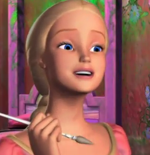 299x309 Image - Barbie Painting