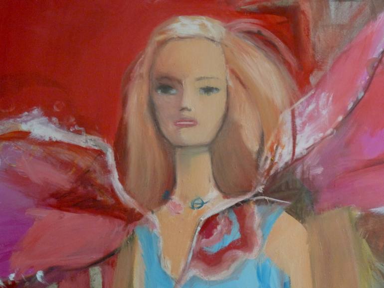 770x578 Saatchi Art Barbie Painting By Pipo Mac Tisell - Barbie Painting