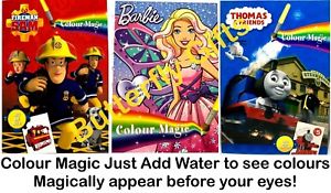 300x175 Fireman Sam Thomas Amp Friends Barbie Colour Magic Painting Book - Barbie Painting Games