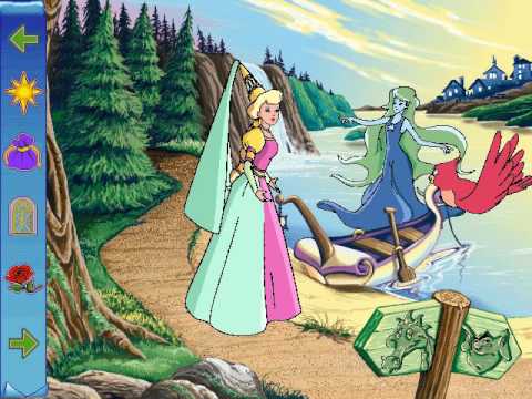 480x360 Barbie Magic Fairy Tales Barbie As Rapunzel - Barbie Painting Online