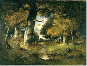 300x229 Robert Perry And The Barbizon Painters. July 2007 Robert Perry - Barbizon Painting