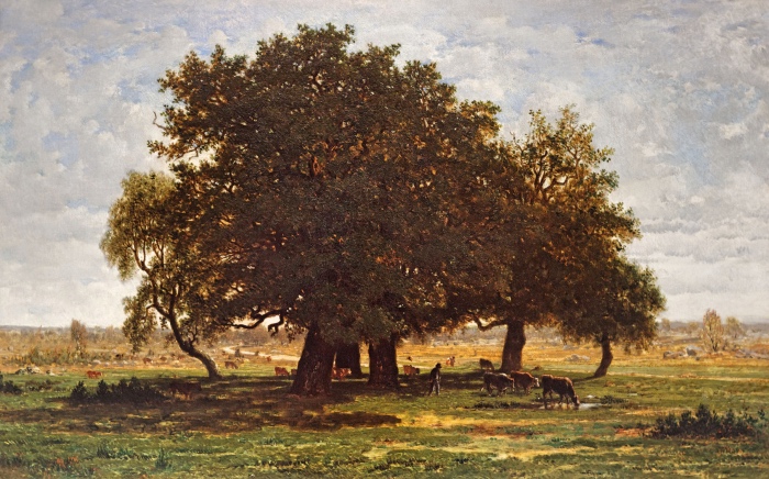 700x436 The Barbizon School - Barbizon Painting