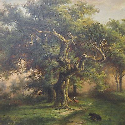 400x400 Antique 19th To 20th Barbizon School Painting Impressionism - Barbizon School Of Painting