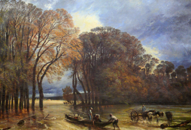 670x455 Artists From The Barbizon School France - Barbizon School Of Painting