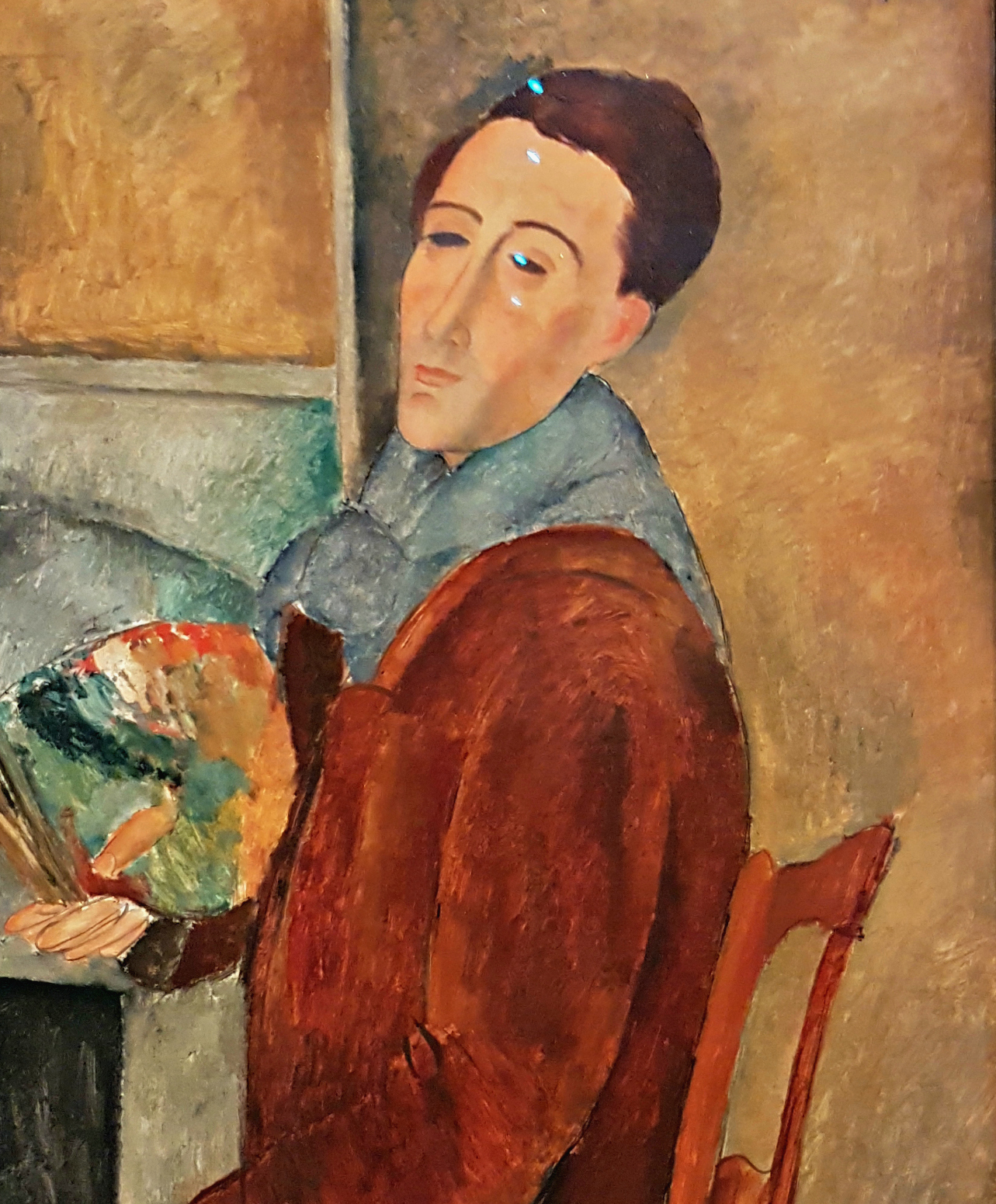 1283x1551 Art Review Modigliani - Barbra Streisand Painting