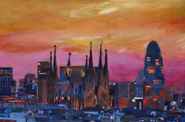 650x431 Stunning Barcelona Artwork For Sale On Fine Art Prints - Barcelona Painting