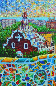 236x363 Barcelona Painting - Barcelona Painting