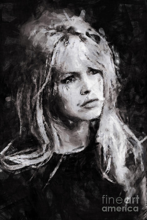 601x900 Brigitte Bardot Painting By Stefan Olivier - Bardot Painting