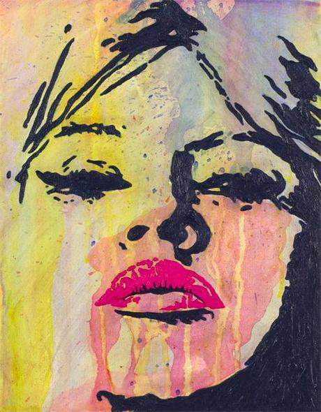 460x590 Jeremy Penn, Painting Bardot. - Bardot Painting