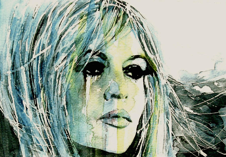 900x628 Bardot Painting By Paul Lovering - Bardot Painting