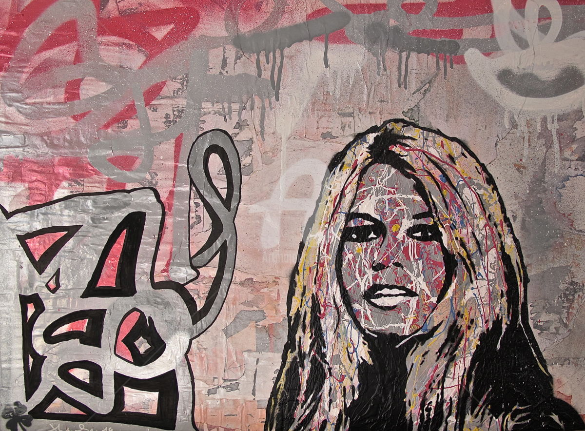 1200x884 Brigitte Bardot (Fred Milesi) - Bardot Painting