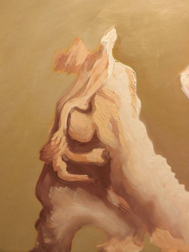 770x1027 Saatchi Art Laid Bare Painting By Sandra Hickey - Bare Painting