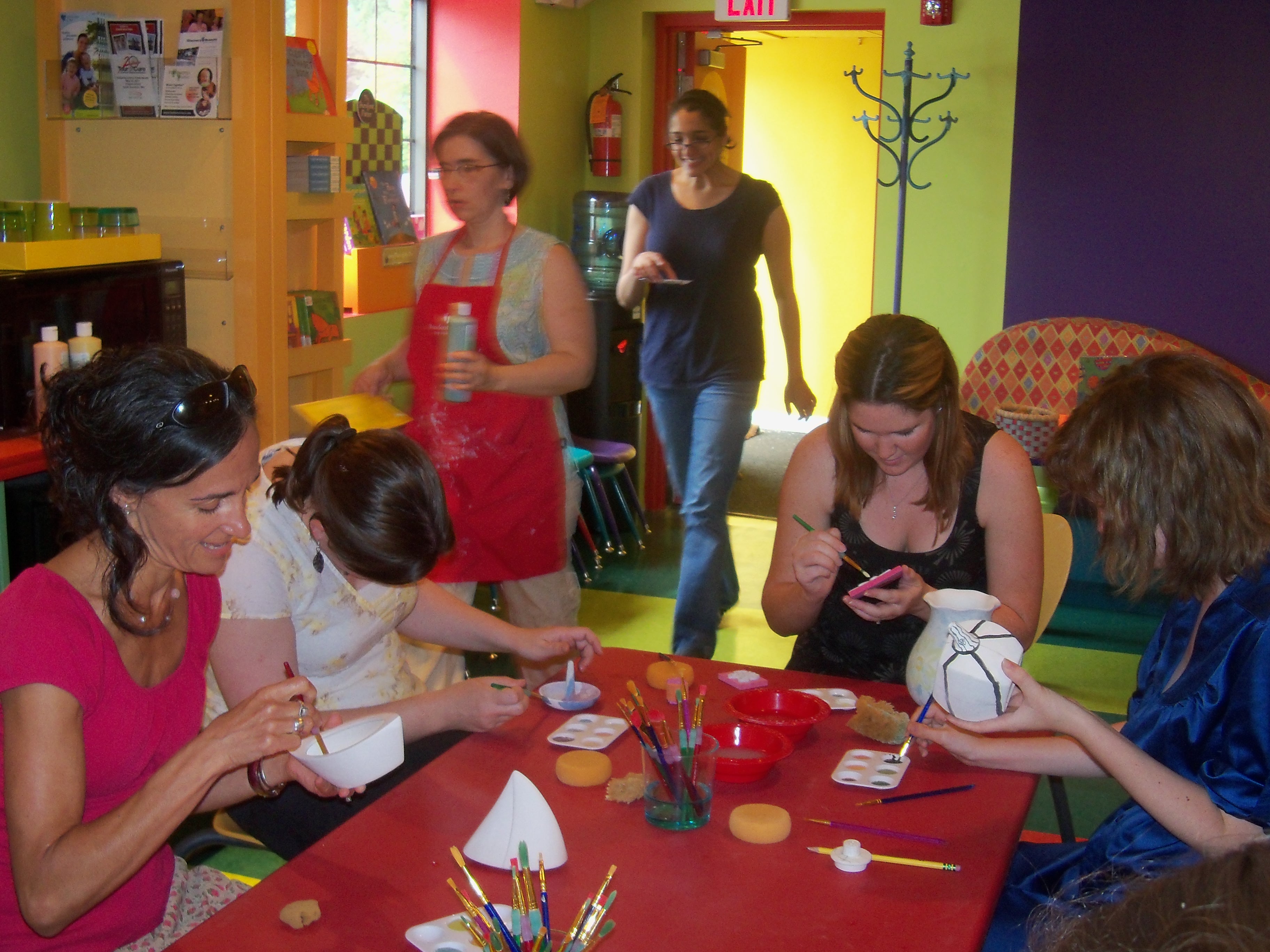 3648x2736 Barefoot Books Blog Pottery Painting The Barefoot Way - Barefoot Painting