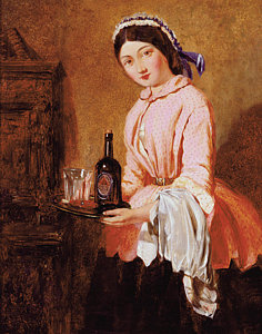 236x300 Barmaid Paintings Fine Art America - Barmaid Painting