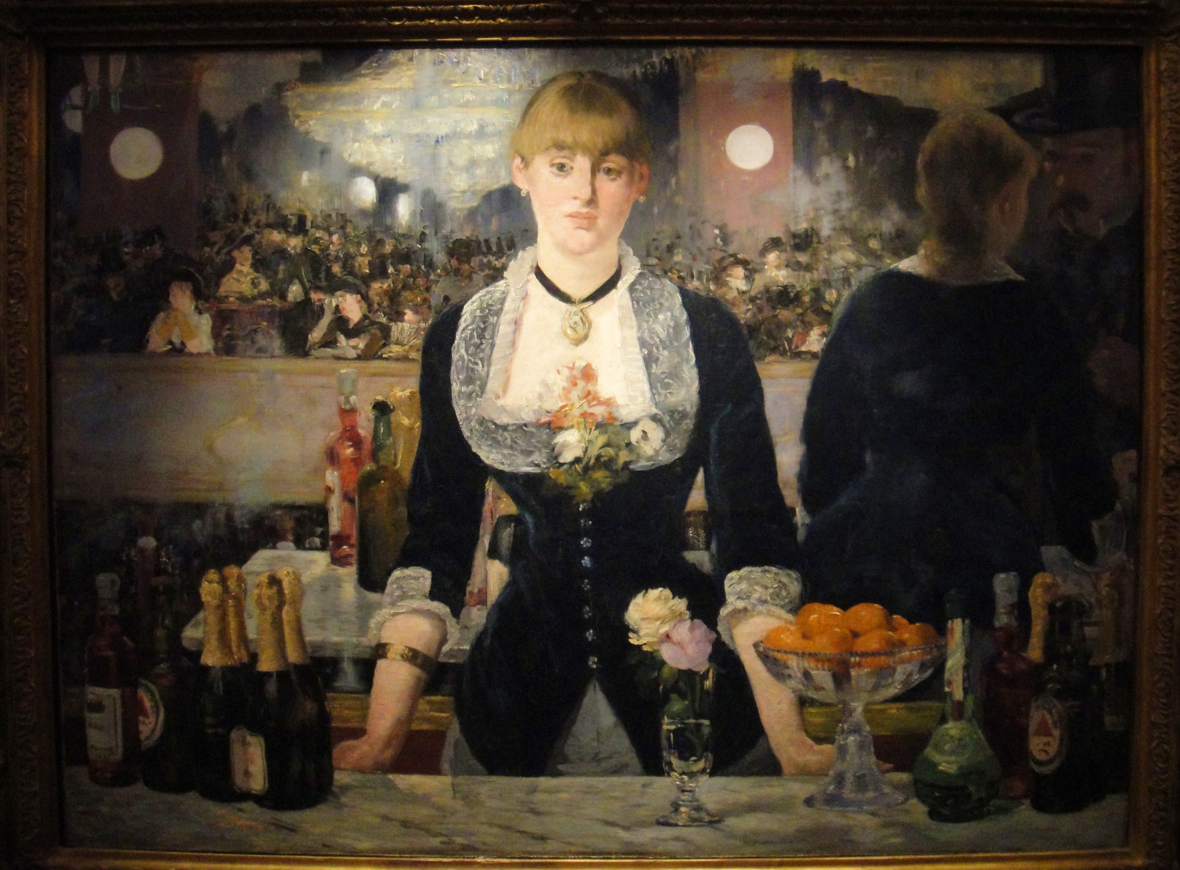 3826x2822 Paintings Of The Day The Courtauld Gallery The Velvet Rocket - Barmaid Painting