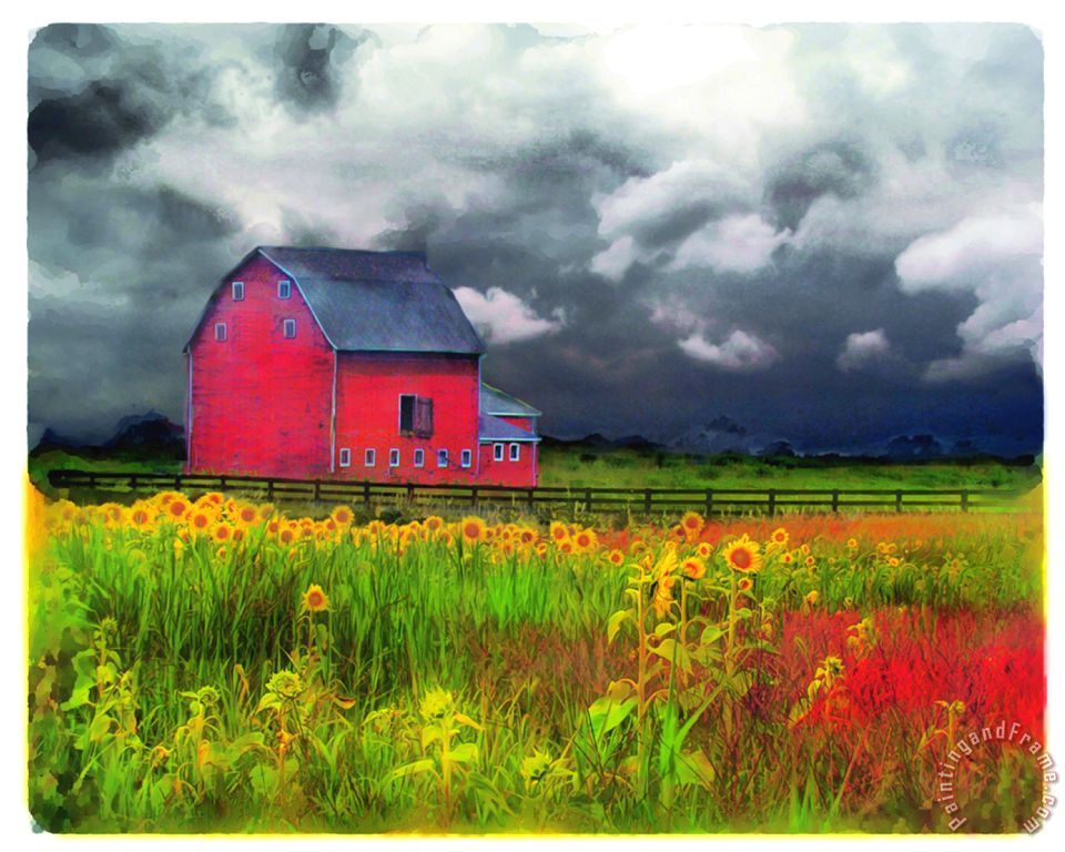 960x768 Collection 8 The Red Barn Painting - Barn Painting