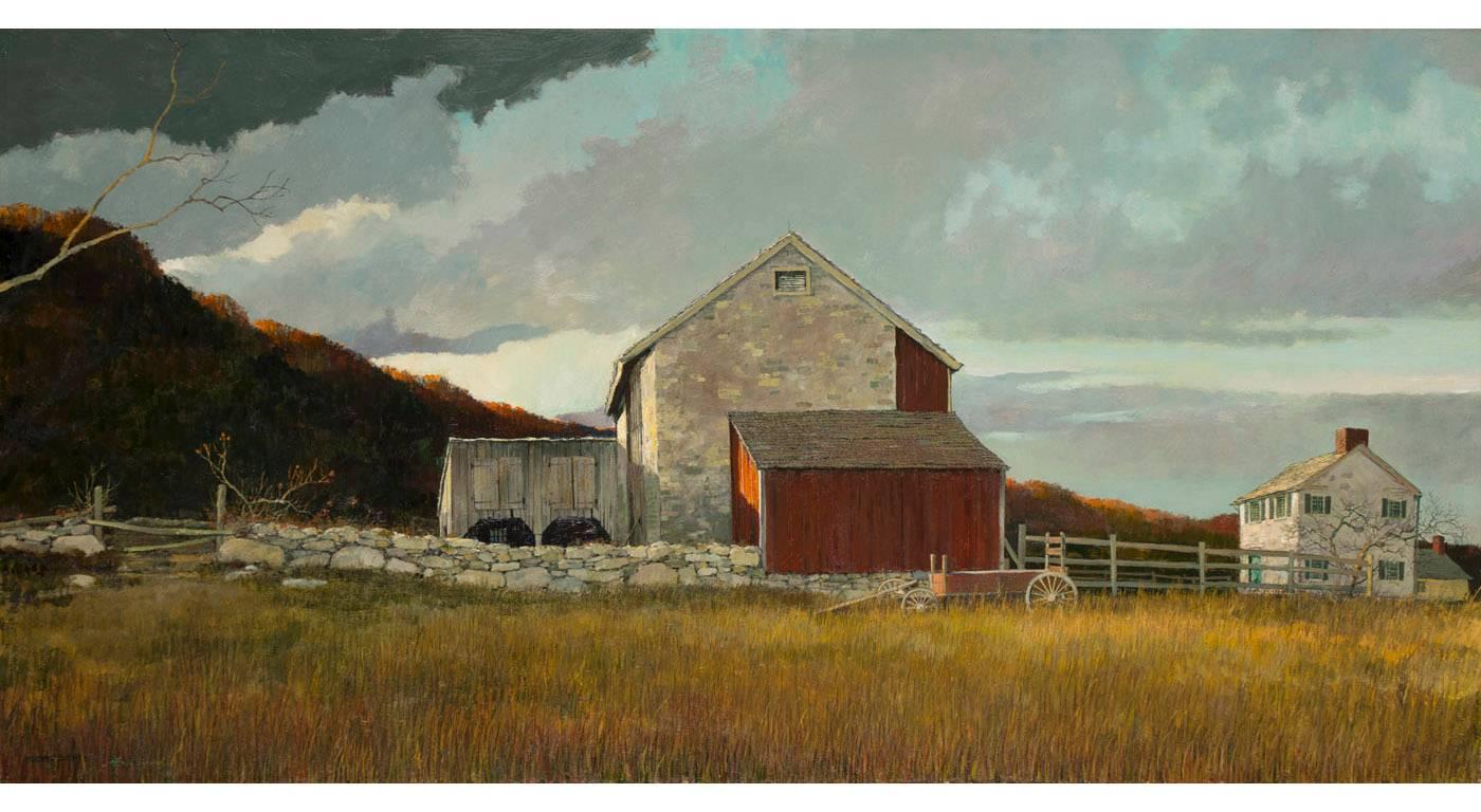 1400x768 Eric Sloane - Barn Painting