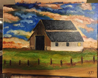 340x270 Barn Paintings Etsy - Barn Painting