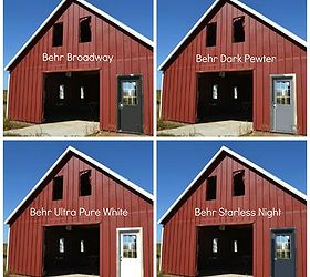 280x250 Help Me Pick The Color Of My Barn Entry Doors Hometalk - Barn Red Painting
