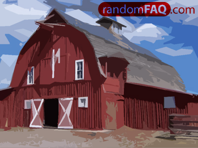 400x300 Painting Barns Red - Barn Red Painting