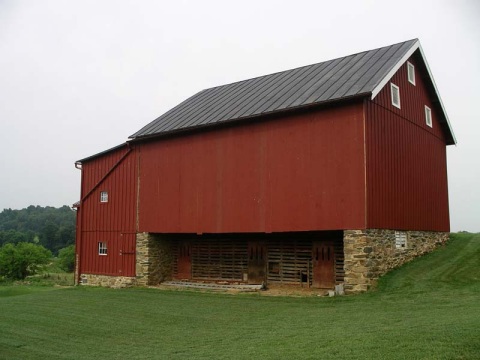 480x360 Barn Red Fabulously Finished - Barn Red Painting
