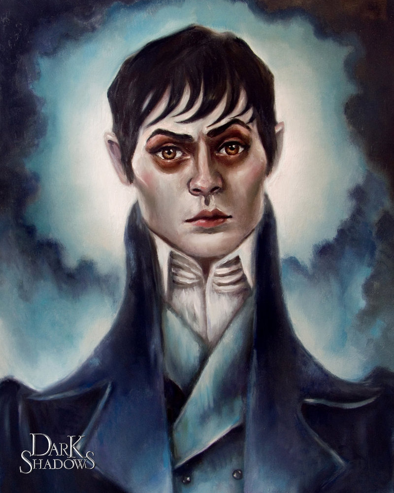 800x1000 Barnabas Collins By Elizabeth Caffey - Barnabas Collins Painting