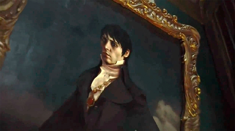 900x504 Dark Shadows News Page New Shadows Movie Trailer Features - Barnabas Collins Painting