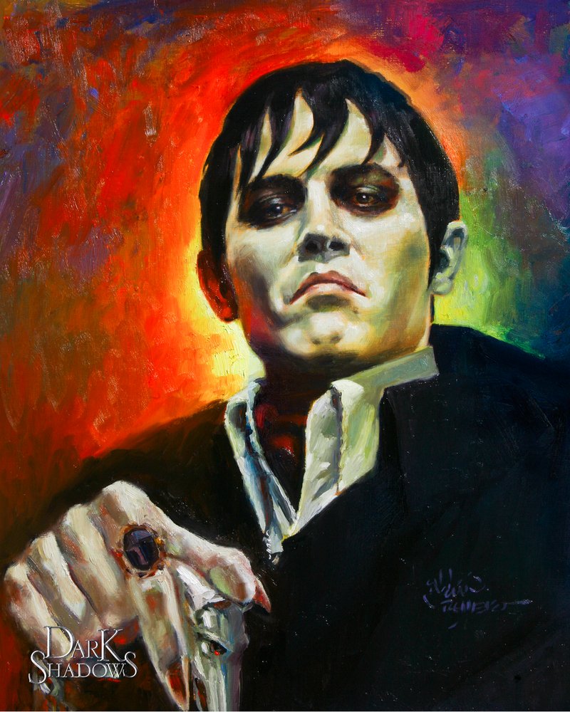 800x1000 The New Barnabas Collins In Color By Abdonjromero - Barnabas Collins Painting