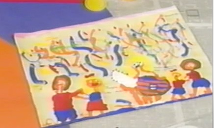 436x261 Image - Barney And Friends Painting