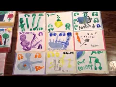 480x360 Paintings Of World Of Music Longer Credits Made By - Barney And Friends Painting