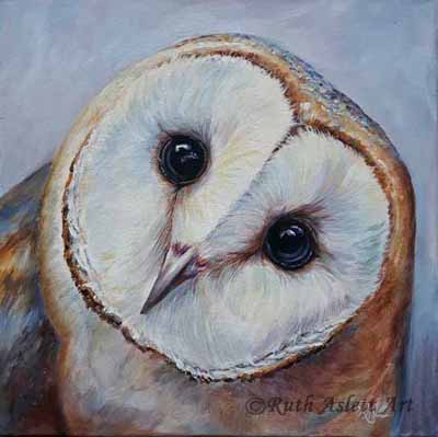 400x399 Ruth Aslett Art - Barney And Friends Painting