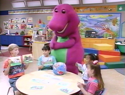 531x404 Season 1 Barney Wiki Fandom Powered By Wikia - Barney And Friends Painting