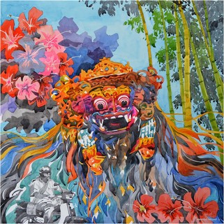 Barong Painting at PaintingValley.com | Explore collection of Barong ...