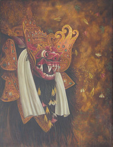 230x300 Barong Paintings Fine Art America - Barong Painting