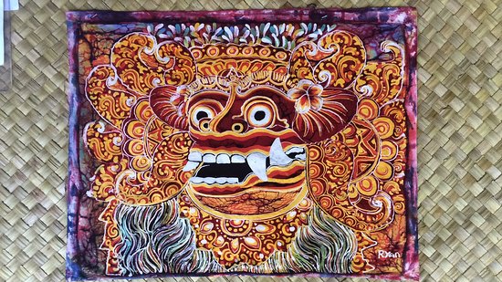 550x309 Barong Batik Painting - Barong Painting