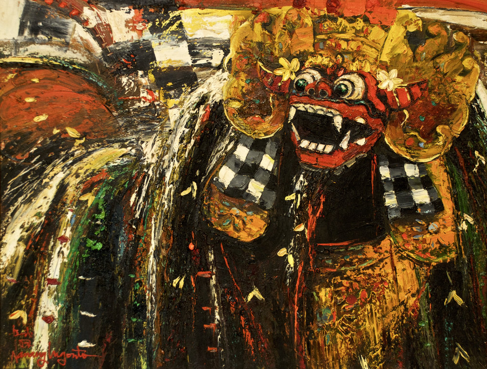 1000x759 Lassiter Fine Art - Barong Painting