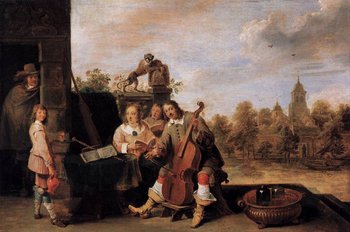 350x232 Baroque And Classical Music - Baroque Music Painting