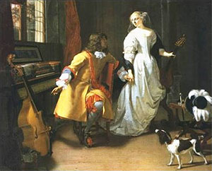 300x242 Ravinia Festival - Baroque Music Painting