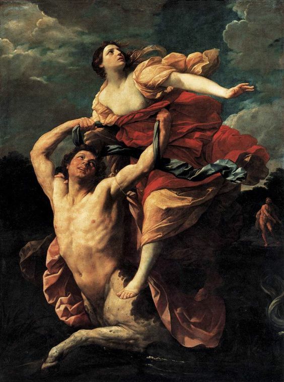 564x759 The Rape Of Deianira 1617 1619 Artist Guido Reni Style Baroque - Baroque Painting