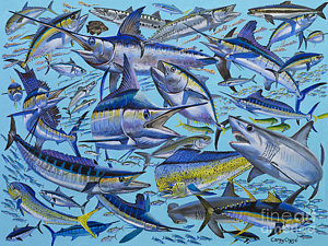 300x225 Barracuda Paintings Fine Art America - Barracuda Painting