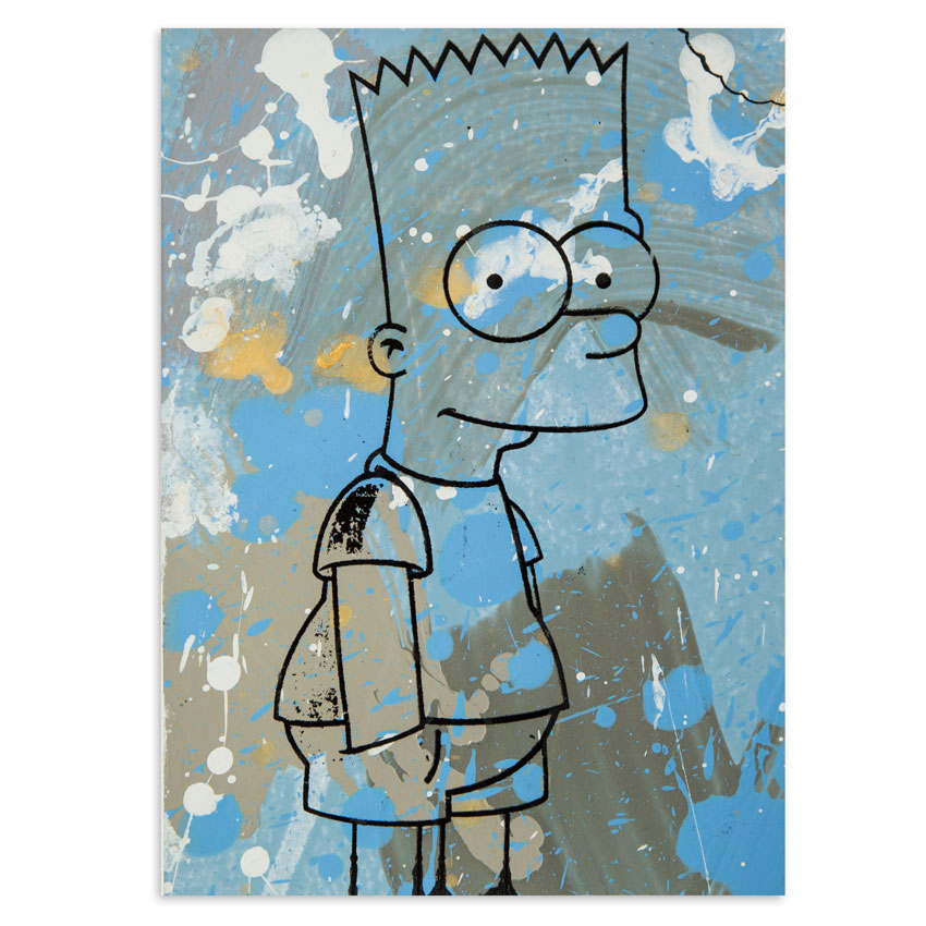 850x850 Bobby Hill Art - Bart Simpson Painting