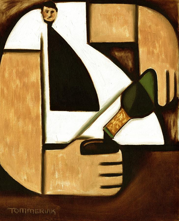 729x900 Tommervik The Bartender Painting Tommervik Paintings Collection - Bartender Painting