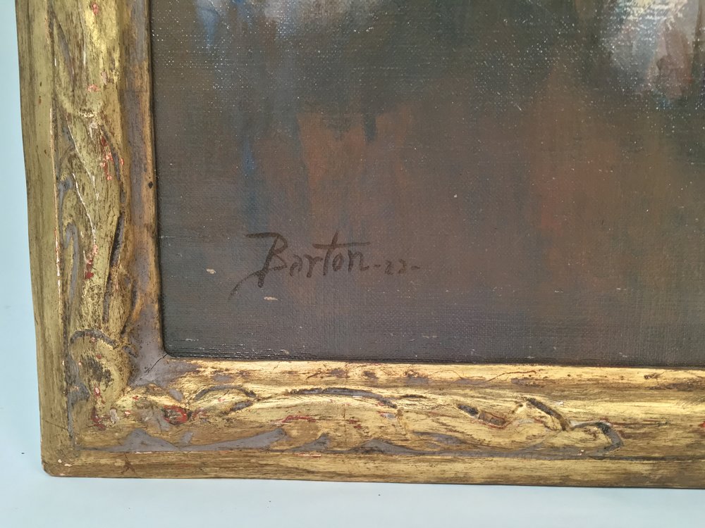 1000x750 Sold Donald Barton Painting Of The Rocky Gloucester Massachusetts - Barton Painting