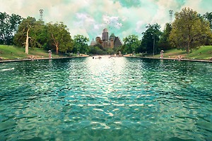 300x200 Barton Springs By Judy Paul - Barton Springs Painting