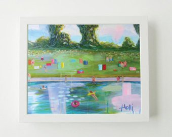 340x270 Barton Springs Art Etsy - Barton Springs Painting