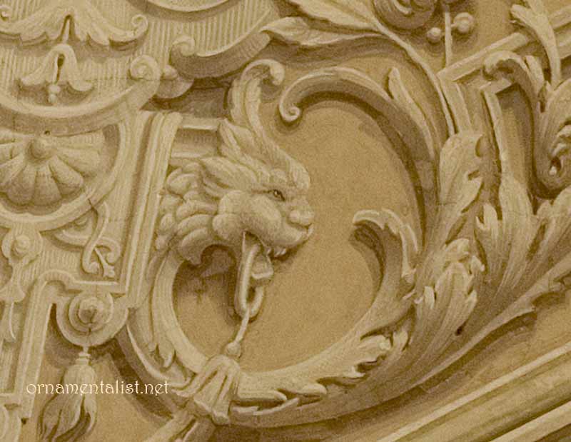 800x619 The Ornamentalist Trompe L'Oeil Bas Relief - Bas Relief Painting